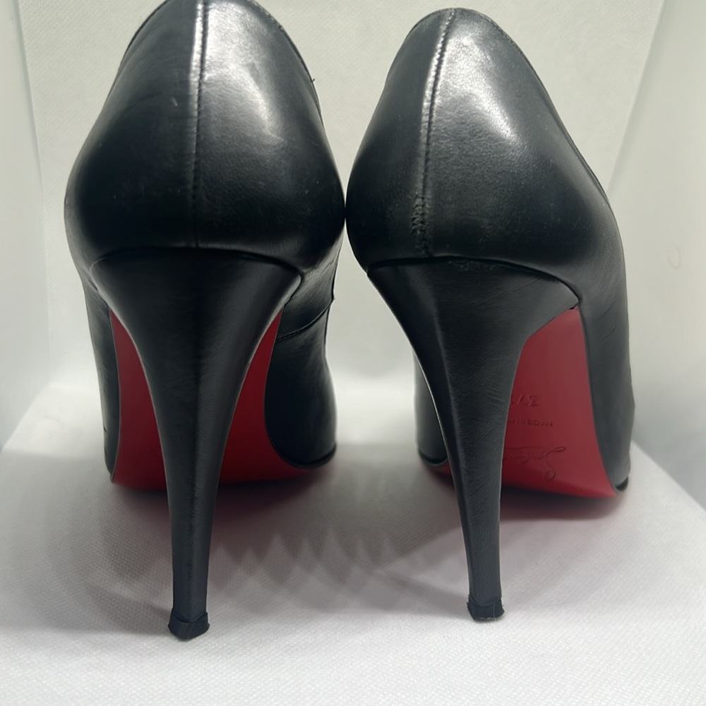 Christian Louboutin Altadama 100 Peep-Toe Pumps - Size 37.5 - Not Authenticated - Picture 3 of 5
